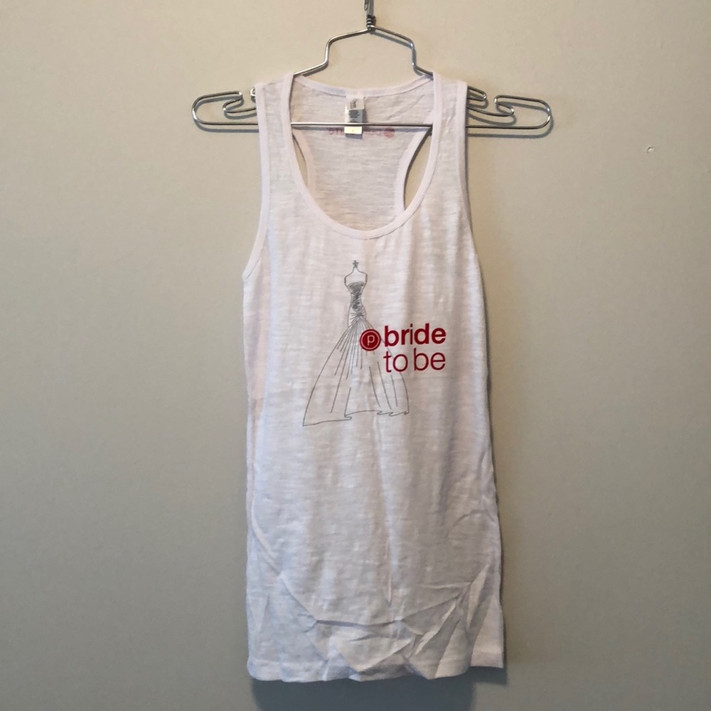 Pure Barre ‘bride to be’ Racerback Tank Small